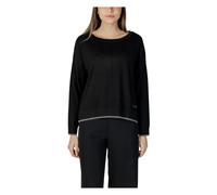 Liu Jo - Maille Tricot Col Rond - Femme - Pulls - Noir - Taille: 38 FR