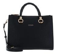 LIU JO Sac à main noir pour femme - Manh Satchel Double Zip M Nero 206740
