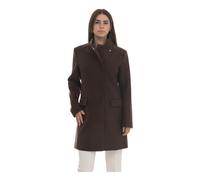 Liu Jo - Manteau Ajusté à la Taille - Femme - Manteaux - Brun - Taille: 40 FR