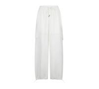 Liu Jo - Mesh Cargo Pantalons - Femme - Pantalons - Blanc - Taille: 38 FR