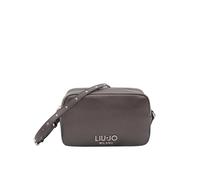LIU JO Milano Sac bandoulière en cuir, gris, avec sangle réglable avec clous