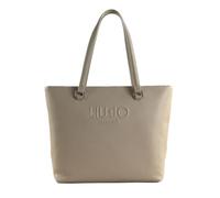 LIU JO Milano Sac fourre-tout en cuir synthétique, couleur beige, poignées doubles, design classique