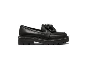 Liu Jo - Mocassin Chic en Cuir Noir - Femme - Chaussures - Noir - Taille: 36 EU