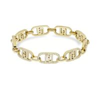 Liu Jo - Monogram Chain Bracelet - Femme - Accessoires - Jaune - Taille: ONE Size