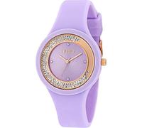Liu Jo Montre à Quartz pour Femme TLJ1423, Violet/Or Rose, TFV8