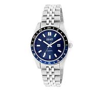 Liu Jo Montre analogique à Quartz pour Homme avec Bracelet en Acier Inoxydable TLJ1749, argenté, Bracelet