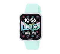 Liu Jo - Montre connectée en caoutchouc pour femme - Mini Slim SWLJ164 - Écran de 1,65" Amoled - Compatibilité iOS et Android - Fonction Fitness - Appel vocal via appareil - Étanche IP67