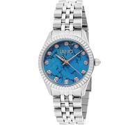 Liu Jo - Montre élégante à quartz pour femme en acier - Tiny TLJ2732 - Montre à bracelet en acier maille jubilee