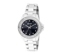 Liu Jo - Montre élégante pour femme à quartz en acier - Modèle Dancing Elegance TLJ2498 - Montre à cristaux pivotants dans le cadran