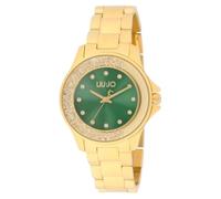 Liu Jo - Montre élégante pour femme à quartz en acier - Modèle Dancing Elegance TLJ2500 - Montre à cristaux pivotants dans le cadran