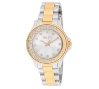 Liu Jo - Montre élégante pour femme à quartz en acier - Modèle Dancing Elegance TLJ2502 - Montre à cristaux pivotants dans le cadran