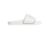 Liu Jo - Mules Logo Gommé - Femme - Chaussures - Blanc - Taille: 36 EU