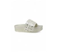 Liu Jo - Mykonos 01 Platform Slide - Femme - Chaussures - Jaune - Taille: 39 EU
