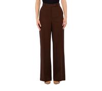 Liu Jo - Pantalon en mélange de lin - Femme - Pantalons - Brun - Taille: 42 FR