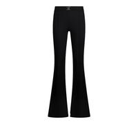 Liu Jo - Pantalon Évasé avec Ceinture Logo - Femme - Pantalons - Noir - Taille: 44 FR