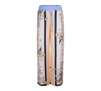 Liu Jo - Pantalon large à motif floral - Femme - Pantalons - Multicolore - Taille: 40 FR