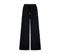 Liu Jo - Pantalon Palazzo Cargo Wide - Femme - Pantalons - Noir - Taille: 38 FR