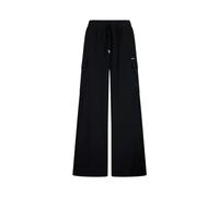 Liu Jo - Pantalone Palazzo Tasche Laterali - Femme - Pantalons - Noir - Taille: 40 FR