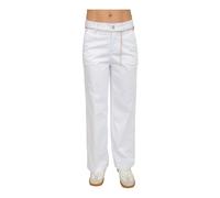 Liu Jo - Pantalone tessuto - Femme - Pantalons - Blanc - Taille: W30