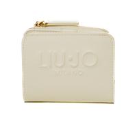 Liu Jo - Petit portefeuille avec logo en relief - Femme - Accessoires - Beige - Taille: ONE Size