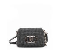 Liu Jo - Petit Sac Diamant avec Logo Métallique - Femme - Sacs - Gris - Taille: ONE Size