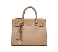 Liu Jo - Petit sac satchel avec breloques - Femme - Sacs - Beige - Taille: ONE Size