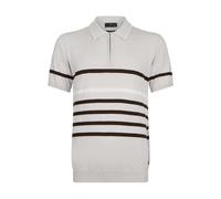 Liu Jo - Polo en maille zippé - Homme - Tops - Gris - Taille: M