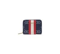 liu jo Portefeuille zip around jacquard femme art AA5156 D3200, Bleu denim, one_size, Portefeuille