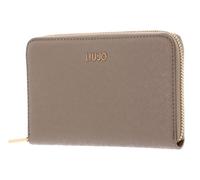 LIU JO Porte-monnaie brun clair pour femme - Manh Zip Around Wallet XL Arenaria 207129