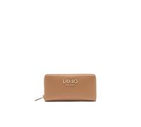 Liu Jo Porte-Monnaie Caliwen ECS Zip Around Wallet Cammello Marron Clair