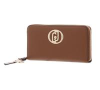 Liu Jo Porte-Monnaie Faiza ECS Zip Around Wallet Suede Brun