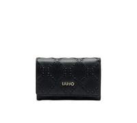 LIU JO Portefeuille court avec fermeture éclair. Il possède plusieurs compartiments pour billets, cartes et pièces. 12 x 2 x 10 cm
