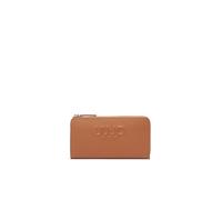 Liu Jo Portefeuille femme Caliwen XL Zip Around, Sequoia, Similicuir, 19,5 x 10 x 2,5 cm, 12 emplacements pour cartes, Décontracté