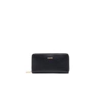 Liu Jo Portefeuille Caliwen XL AA6170 E1109 à fermeture zippée noir