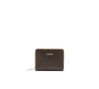 Liu Jo Porte-monnaie Caliwen Zip-around AA6156 E1118 C3904 Testa Moro/DK. Cipria Brun