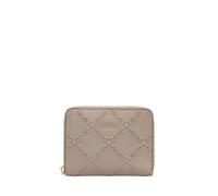 Liu Jo - Portefeuilles à fermeture éclair avec logos en relief - Femme - Accessoires - Beige - Taille: ONE Size