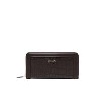 Liu Jo Porte-Monnaie Kaliska ECS Zip Around Wallet Deep Brown Marron foncé