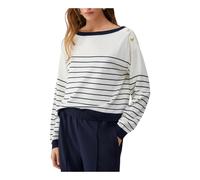 Liu Jo - Pull Col Rond - Femme - Pulls - Blanc - Taille: 38 FR