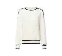 Liu Jo Pull-over 'Maglia Chiusa' noir / blanc, Taille L