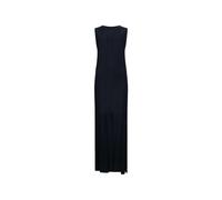 Liu Jo - Robe en maille à franges - Femme - Robes - Noir - Taille: 36 FR