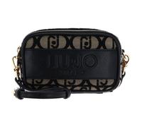 LIU JO Sac à épaule bandoulière noir taupe pour femme - Ridhi Camera Case S Nero 317729