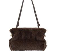 Liu Jo sac à épaule bandoulière Riccy Hobo Bag Deep Brown marron foncé