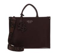 Liu Jo sac à main sac à épaule bandoulière Ridhi ECS Tote Bag T. Moro Met. marron foncé