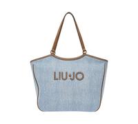 Liu Jo - Sac cabas effet denim - Femme - Sacs - Bleu - Taille: ONE Size