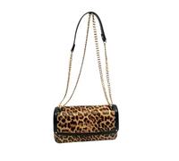 Liu Jo Sac femme Evrim crossbody S East/West animal tacheté Taille du sac: PETIT