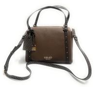 Liu Jo Sac femme S Satchel Ilyana Dark Mocha Dimensions sac : Moyen