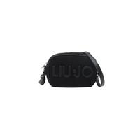 Liu Jo Sac Ferielle M à bandoulière en daim noir | 100 % polyester, bandoulière réglable, fermeture éclair, poche intérieure, style décontracté et sportif