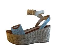 Liu Jo Sandale Platform Bali, Bali 02 Denim Light Blue, 38 EU