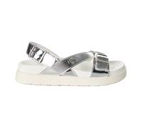 Liu Jo - Sandales à plateforme élégantes avec détails métalliques - Femme - Chaussures - Gris - Taille: 37 EU