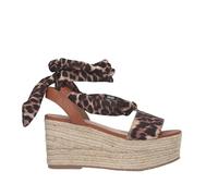 Liu Jo Sandales plateforme Bali 03 léopard/saddle DS26LJ11 SA6087 TX133 S4057, Léopard, 36 EU
